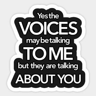 Voices Sticker